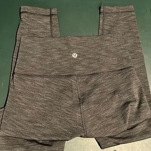 Cropped high waisted lululemon leggings size 4